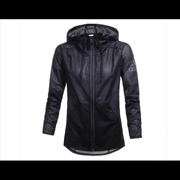 Adidas Climastorm Windbreaker Jacket - Picture 1 of 4